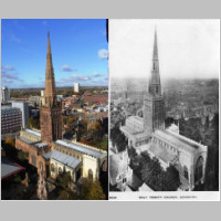 Pictured from the spire of the old cathedral in October 2007. The postcard is from the early 1900's. Photo by joybert on flickr.jpg